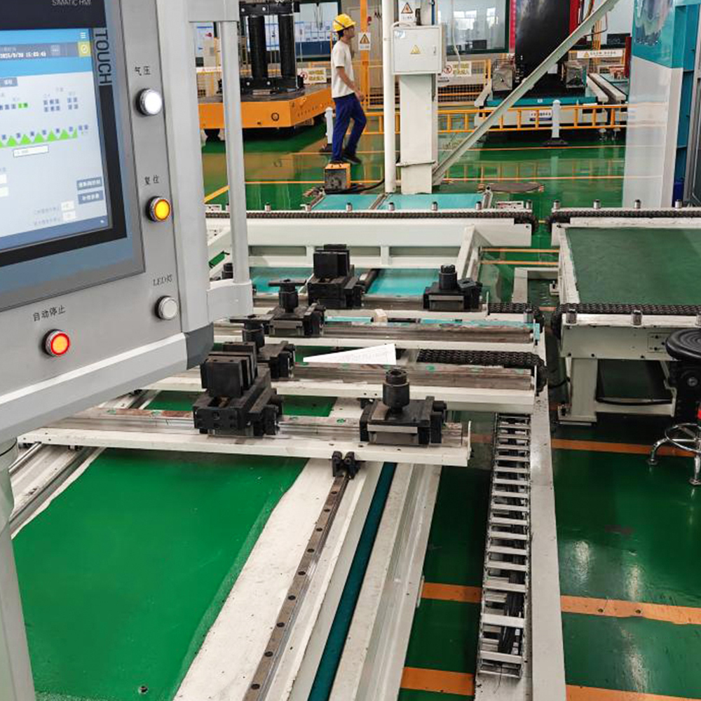 ZXD-440 สายการผลิตเรียงซ้อนแกนหม้อแปลงแบบอินไลน์อัตโนมัติ